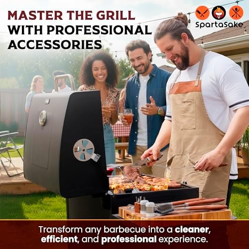 24PCS BBQ Grill Accessories Set, Stainless Steel BBQ Tools with Carry Bag - Image 3