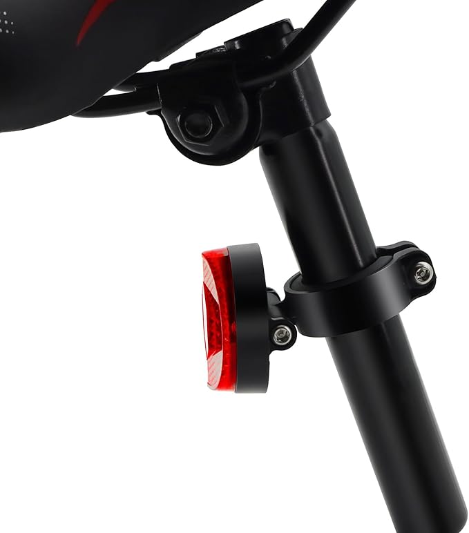 CQT Bike Air Tracker Tag Mount, Hidden Bicycle Seatpost Mount Compatible with Apple Airtags,Anti-Theft Air tag GPS Tracker Bike Reflector Holder for Mountain Bikes, E-Bike and Scooter (2-Pack)