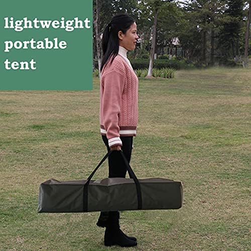 Camping Tents Shelter Portable with Carry Bag Waterproof Hold 2-4 Persons Instant Setup Pop Up Tent with Top Rainfly UV Protection for Camping Hiking Mountaineering (Color : Green) - Image 6