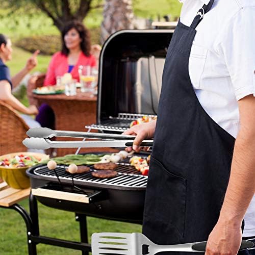 Leonyo Metal Barbecue Grilling Tools for Outdoor Grill Set of 6 - Image 6