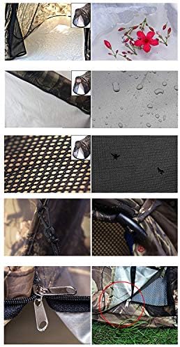 1-2 People Ultra Light Camouflage Camping Pop-up Tent, Waterproof Shade Tourist Tent - Image 5