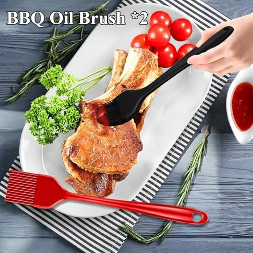 5PCS BBQ Set with Carry Bag, Outdoor Grilling - Image 5