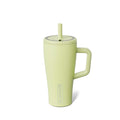 BrüMate Era 20 oz Tumbler with Handle and Straw | 100% Leakproof Insulated Tumbler with Lid and Straw | Made of Stainless Steel | Cup Holder Friendly Base | 20oz (Prickly Pear)