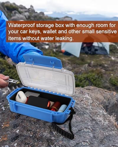 Waterproof Dry Box Small Blue Protective Case for Boating & Kayaking - Image 5