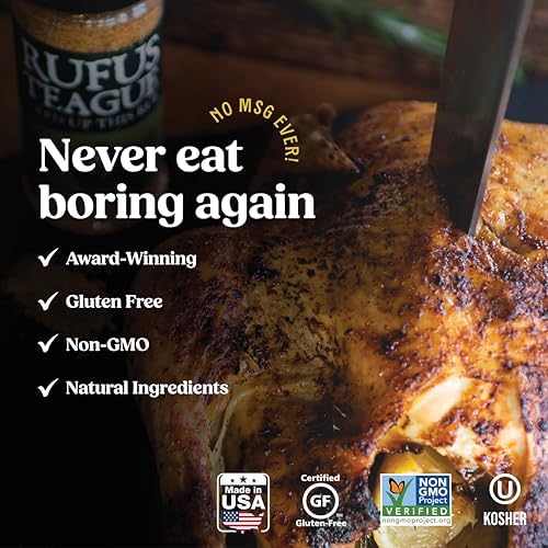 Rufus Teague BBQ Seasoning Gift Set, Big Box O' Rubs, 5 Flavor Spice Set - Image 6