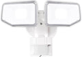 40W LED Security Lights Motion Sensor Light Outdoor, 180 Degree, 4000 LM, 5000 K, ETL Water Resistant, Clear 2 Head Motion Detector Flood Light for Garage, Yard (White)