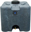 30 Gallon Stackable Emergency Water Storage Tank – Heavy-Duty Water Barrel for Long-Term Drinking Water or Preparedness (Granite) by Unknown