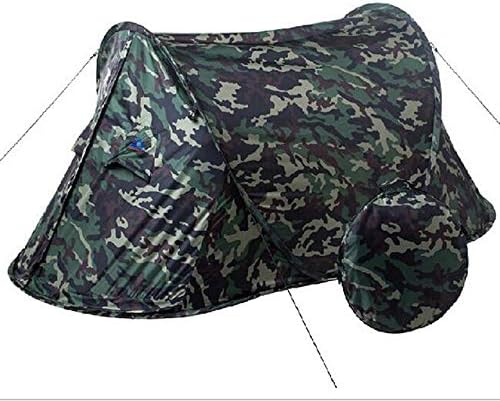 1-2 People Ultra Light Camouflage Camping Pop-up Tent, Waterproof Shade Tourist Tent - Image 2