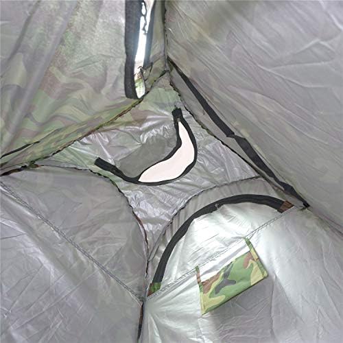 HongK- Privacy Tent- Pop Up Instant Tent Rain Shelter Tent Shower Toilet Bathroom Portable Changing Room For Beach Hiking Camping Outdoor Use In Camo (3 Colors Available) [P/N: ET-OUTDOOR005-CAMOU] - Image 4