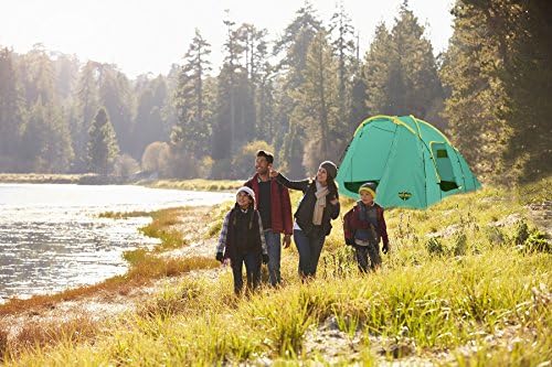 4 Person Summer Camping Tent - Spacious & Waterproof 8.5'Wx6.25'Hx6.75L - Image 4