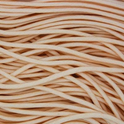 The Paracord Store | Type III 550 Paracord - 100 FT Hank, Cream | Heavy Duty 7 Strand Tactical Paracord - USA Made Nylon Outdoor Parachute Cord for Camping, Fishing & More - Survival Cord
