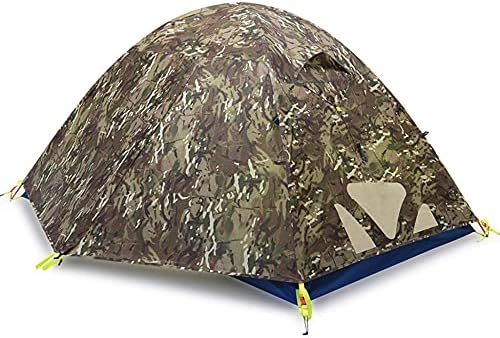 Ultralight Tent, Waterproof Compact Backpacking Tents for 2 Person, Easy Setup, Portable Lightweight, Cycling Hiking Camping, 3 Seasons, with Storage Bag by Unknown