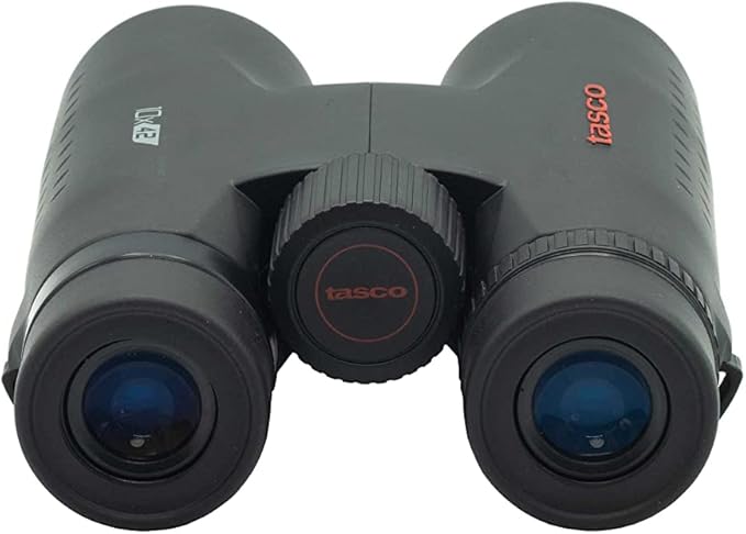 Tasco ES10X42 Essentials Binoculars, 10x42mm, Roof Prism Mc, Black (Pack of 5)