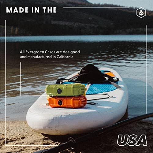 Evergreen 56 Waterproof Dry Box Protective Case with Pick & Pluck Foam - Travel Safe/Mil Spec/USA Made - for Cameras, Phones, Camping, Fishing, Hiking, Water Sports, Knives, Survival (Red) - Image 5