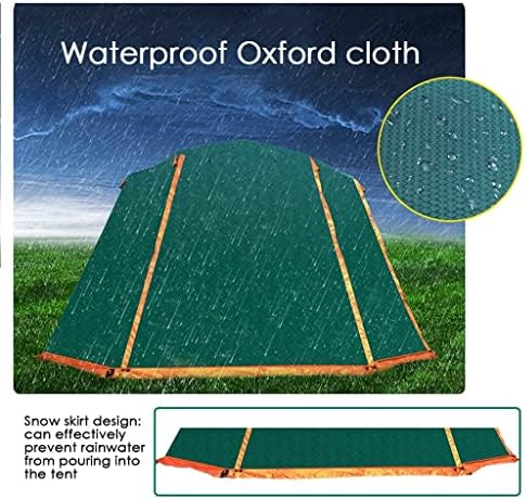 Outdoor Tent, Camping Tent 6 Person, Family Tents for Camping Waterproof, Tent with Living Room and Separate Rooms, 4 Season Tents Big Family Shelter - Image 3