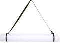 TRANSON Durable Poster Storage Tube with Straps 24"-40" Extendable for Blueprints, Artwork, Maps, Posters Color White