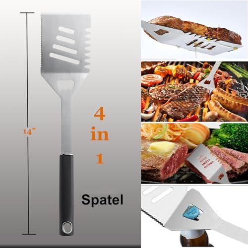 5PCS BBQ Set with Carry Bag, Outdoor Grilling - Image 2