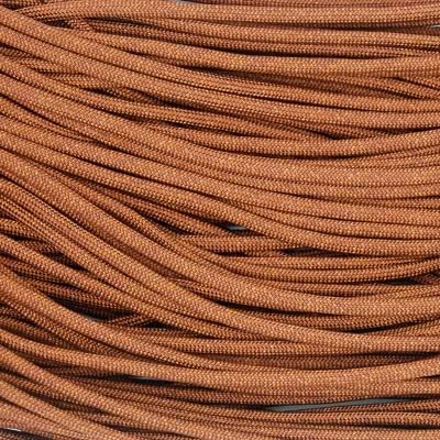 The Paracord Store | Type III 550 Paracord - 50 FT Hank, Rust | Heavy Duty 7 Strand Tactical Paracord - USA Made Nylon Outdoor Parachute Cord for Camping, Fishing & More - Survival Cord