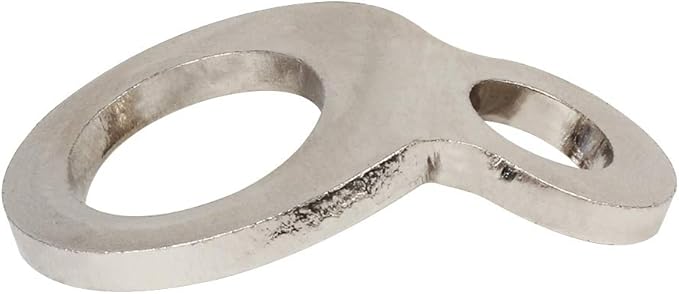 Stainless Steel Tie-Down Anchors Hooks Multi-Purpose Dirt Bike Tie Down Strap Rings for Motorcycle Dirtbike ATV Trailer Truck Rosa-Gold (10-Pack)