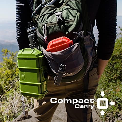 Seahorse 56 OEM Portable Waterproof Dry Box Hard Protective Micro Case - Mil Spec/USA Made / IP67 Waterproof/Lockable/Airtight/Smell Proof - for Hand Tools, Ammo Boxes, Stash Box - Image 3