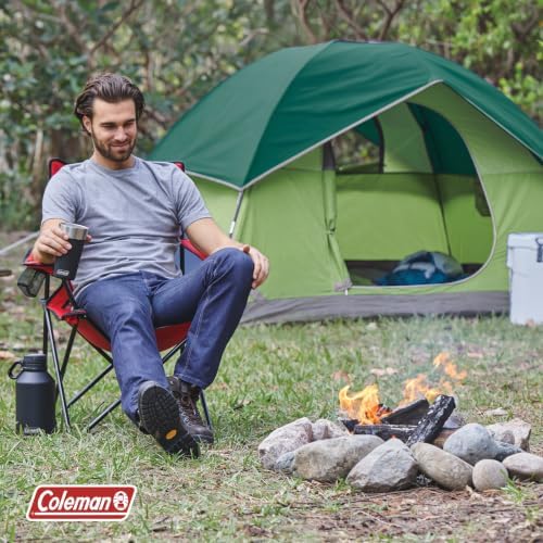 Coleman Sundome Camping Tent with Rainfly, 2/3/4/6 Person Tent Sets Up in 10 Mins, Weatherproof Shelter for Camping, Festivals, Backyard, Sleepovers, & More - Image 6