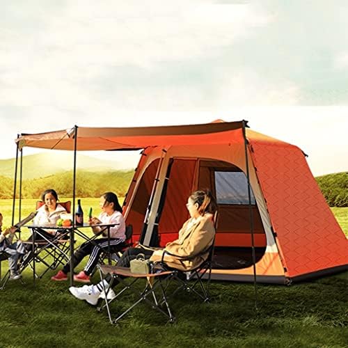Outdoor Tent, Camping Tent 6 Person, Family Tents for Camping Waterproof, Tent with Living Room and Separate Rooms, 4 Season Tents Big Family Shelter by Unknown