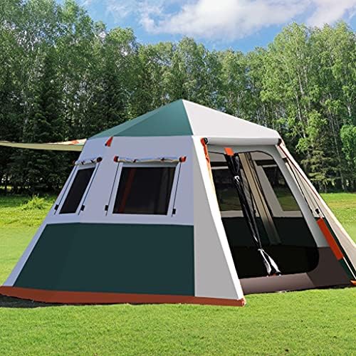 YXCKG Pop Up Tent for 3 to 4 Person, Camping Outdoor Tent, Family Camping Tent with 360° Panoramic View, Ventilation, Waterproof Dome Tent for Kids, Camping, Beach, and Outdoor by Unknown