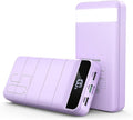Power Bank Fast Charging 50000mAh - 22.5W Portable Charger USB C Quick Charge with 4 Outputs & 3 Inputs LED Display Huge Capacity External Battery Pack for iPhone, Samsung, iPad etc Purple