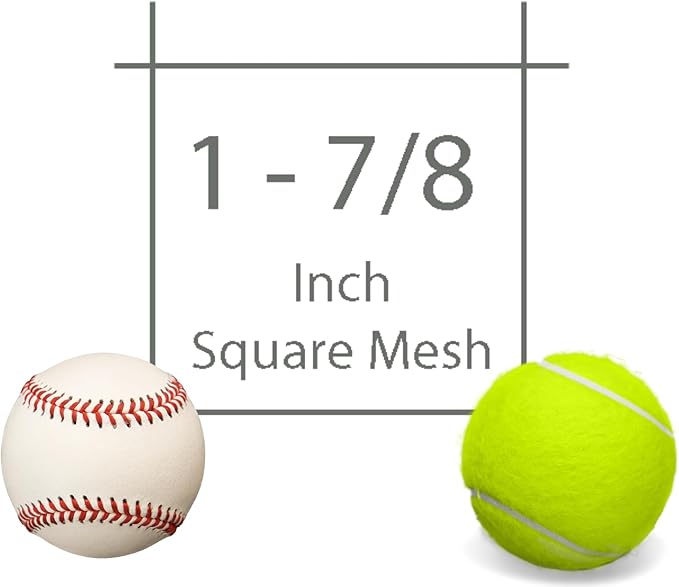 JFN Netting Repair Kit for #42 Nylon 1-7/8", Black Baseball Net