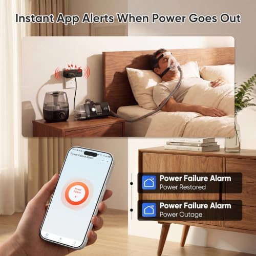 WiFi Power Failure Alarm with Tuya APP Alert for Freezer, GFCI Trip - Image 2
