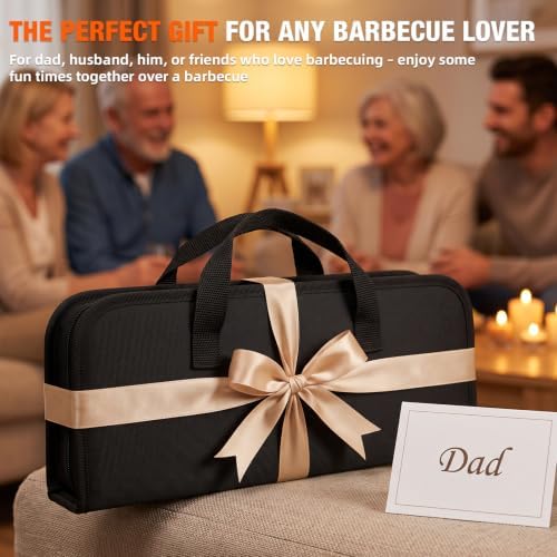 32Pcs BBQ Grilling Accessories Heavy Duty Stainless Steel Grill Set - Image 2