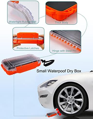 Avlcoaky Small Waterproof Dry Box, Watertight Kayak Boat Storage Container - Image 6