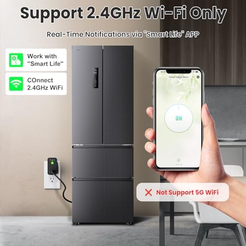 Power Failure Alarm WiFi, Smart Power Outage Alarm, Free App Notifications - Image 4