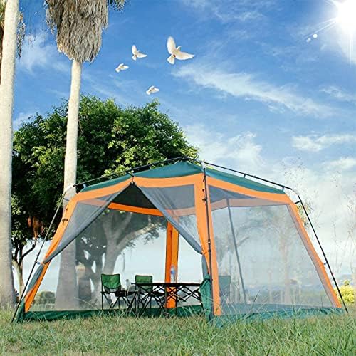 Tent Automatic Pop-Up Tents for 8 to10 Person, Instant Camping Tent, Waterproof& Windproof Thermal Insulation Tent Sun Shelter - Image 4