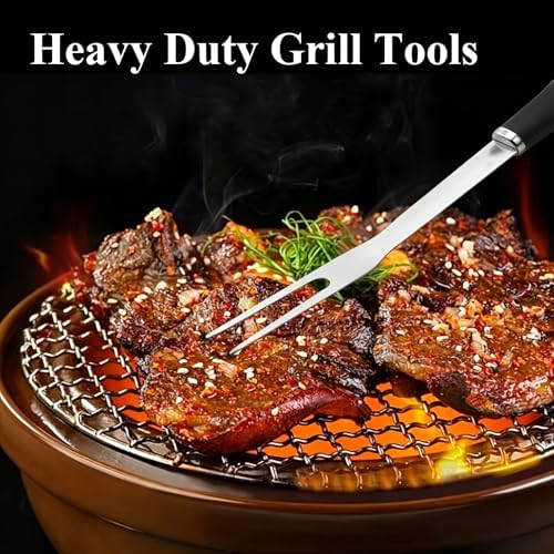 5PCS BBQ Set with Carry Bag, Outdoor Grilling - Image 4