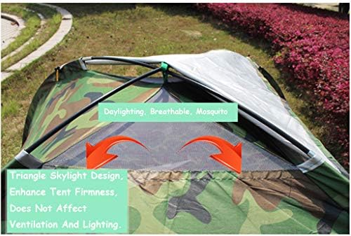 LUSTAR Outdoor Camping Tent Waterproof Anti-uv Tent for 3 Seasons Ultralight Single Camping Trekking Tents with Backpacking - Image 4