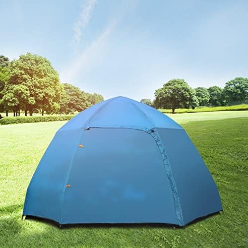 Camping Tent Instant Pop-Up Tent Family Dome Tent with Carry Bag Bell Tent Waterproof Windproof for Camp Backpacking Hiking Outdoor Lightweight,Blue,L - Image 6