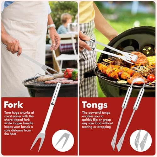 Grilling Accessories, BBQ Accessories, 15Pcs Grill Set, Grill Tools - Image 5