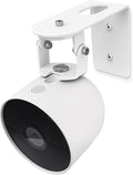 Nest Camera Mount Compatible with Google Nest Cam Outdoor or Indoor, Battery - 2nd Generation,360 View Anti-Drop Outdoor Wall Bracket Mounting Kit Nest cam Accessories- White
