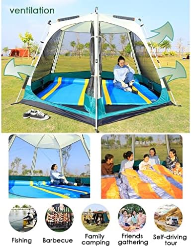 Outdoor Tent, Camping Tent 6 Person, Family Tents for Camping Waterproof, Tent with Living Room and Separate Rooms, 4 Season Tents Big Family Shelter - Image 2