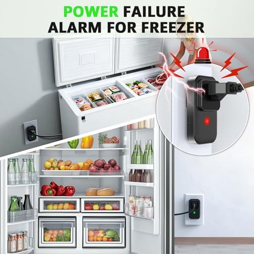 Power Failure Alarm WiFi, Freezer Power Outage Alarm, Free App Notification - Image 3