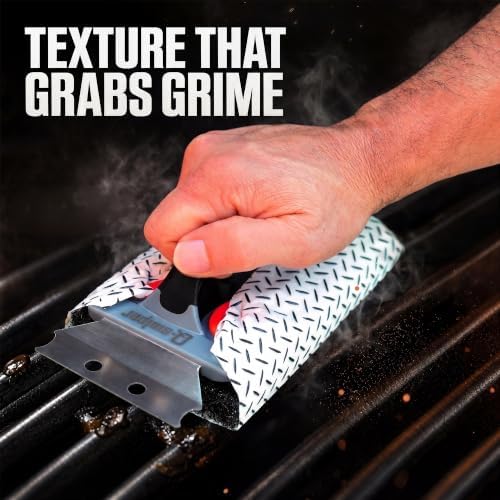 Proud Grill Q-Swiper Easy-Clean BBQ Grill Cleaner, Grate Cleaner, Value Set - Image 5