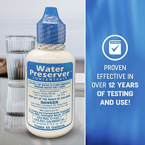 55 Gallon Water Preserver Concentrate 5 Year Emergency Disaster Preparedness, Survival Kits, Emergency Water Storage, Earthquake, Hurricane, Safety - Image 5