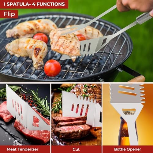 Grilling Accessories, BBQ Accessories, 15Pcs Grill Set, Grill Tools - Image 4