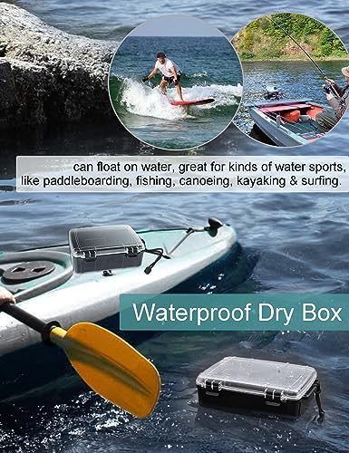 Avlcoaky Large Waterproof Box Dry Box Waterproof Containers for Kayak Boat - Image 3