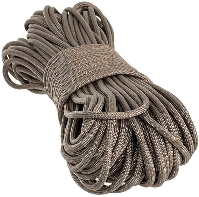 Paracord Planet Solid Color 550lb Paracord – 7 Strand Type III Nylon Cord for Indoor and Outdoor Tasks – Tan 499 (1,000 ft)