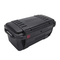SEIWEI Outdoor Sealed Waterproof Safety Case Plastic Tool Dry Storage Box For Electronic Equipment Camping Outdoor Tool - Professional Waterproof Box(C), Black (MMZ-HA5272C-RT)