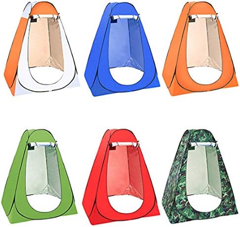 New Pop Up Privacy Shelters Tent Instant Portable Outdoor Shower Tent,Camp Toilet,Changing Room,Rain Shelter for Camping Beach,Outdoor Foldable Changing Room Privacy Shelter (Red,59 * 59 * 74.8") - Image 2