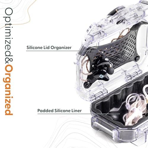 Evergreen Dry Box Tech Organizer – For Camera, Cables, Hard Drives, Memory Cards, Keys, Compatible with GoPro, Airtags (Small, Rubber Boot, Black) - Image 2