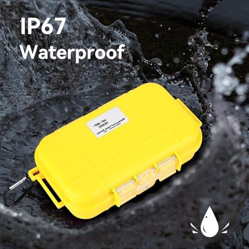 HERCHR Dry Box Outdoor Waterproof Airtight Storage Case Hard Shell Wet Dry Box Carry Box Tackle Organization for Camping, Fishing - Image 4